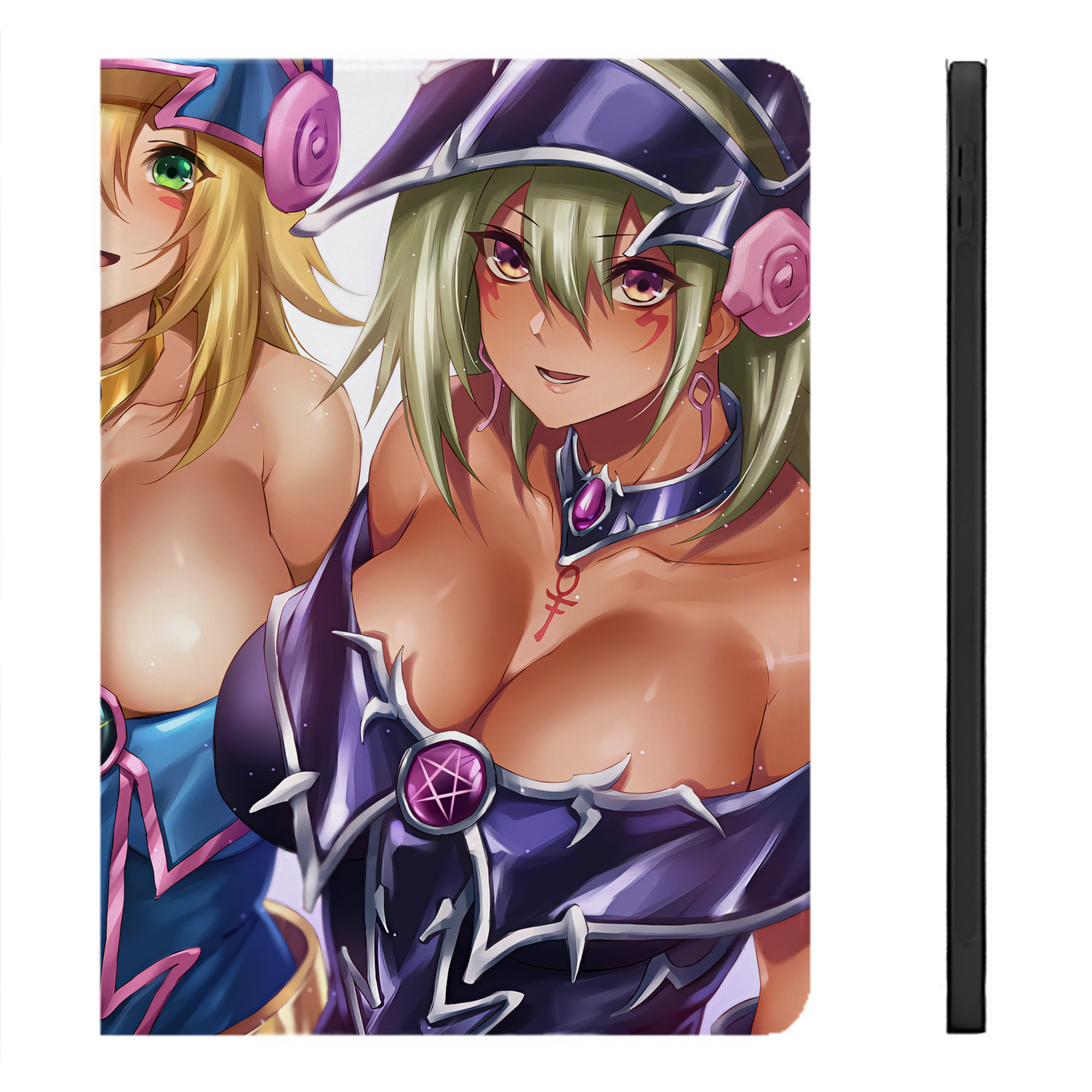（画像用） 遊☆戯☆王 Yu-Gi-Oh! IPadケース ペンホルダー付き ブックスタイルデザイン